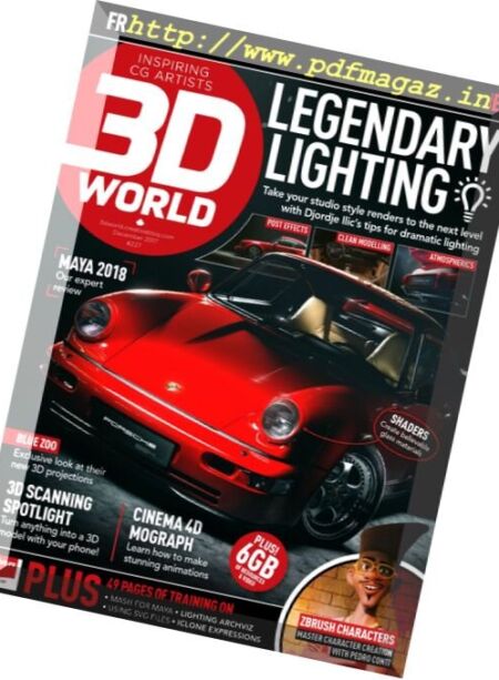 3D World UK – December 2017 Cover