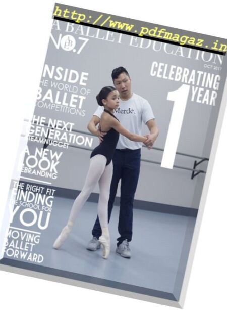 a Ballet Education – October 2017 Cover