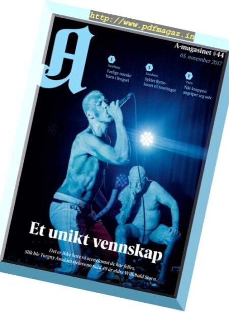 A-Magasinet – 3 november 2017 Cover