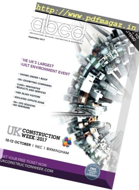 ABCD. Architect, Builder, Contractor & Developer – September 2017 Cover