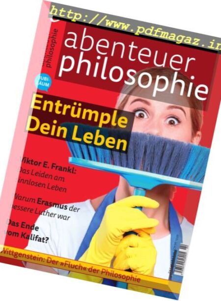 Abenteuer Philosophie – Oktober-Dezember 2017 Cover