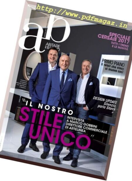 Abitare il bagno – Novembre 2017 Cover