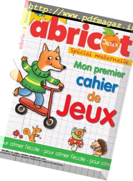 Abricot Jeux – Octobre-Decembre 2017 Cover