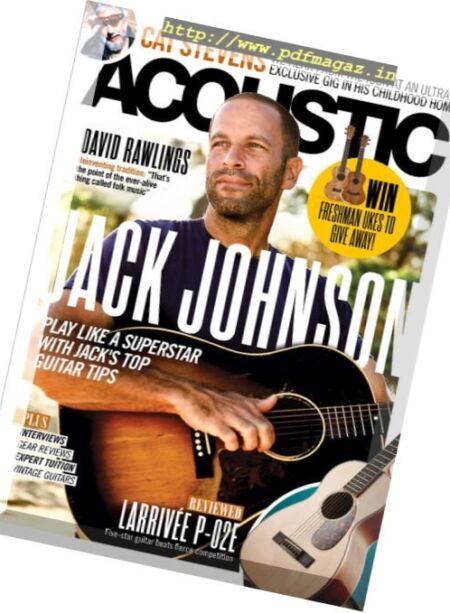 Acoustic UK – November 2017 Cover