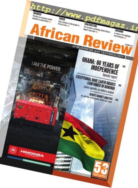 African Review – October 2017 Cover
