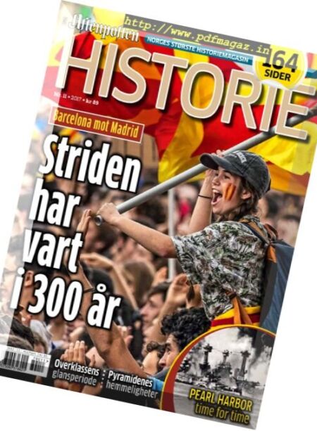 Aftenposten Historie – november 2017 Cover