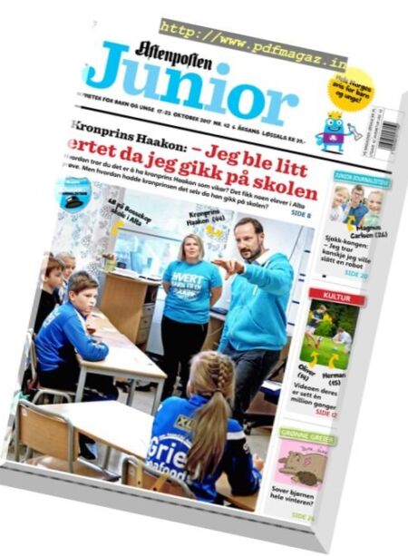 Aftenposten Junior – 17. oktober 2017 Cover