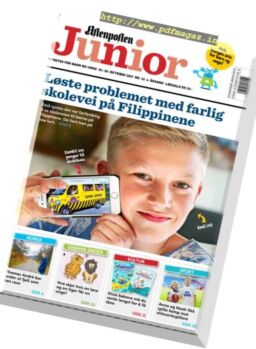 Aftenposten Junior – 24 oktober 2017