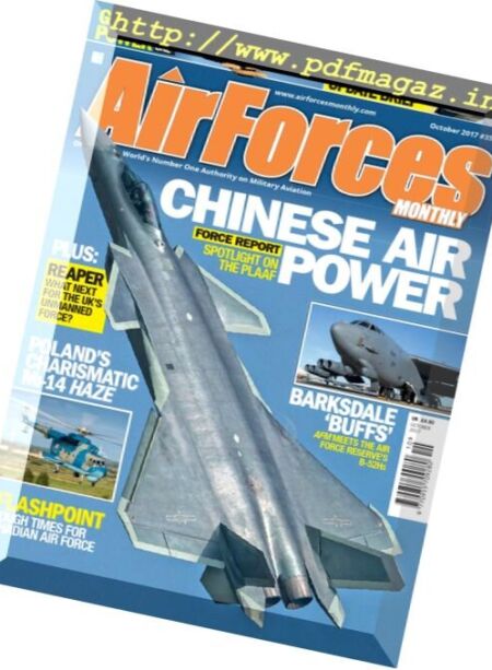 Airforces Monthly – October 2017 Cover