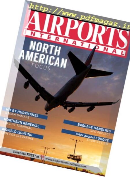 Airports International – November 2017 Cover