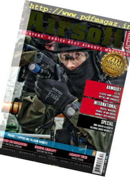 Airsoft Action – December 2017 Cover