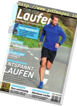 Aktiv Laufen – November-Dezember 2017