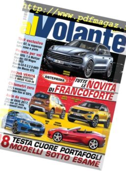 Al Volante – Ottobre 2017