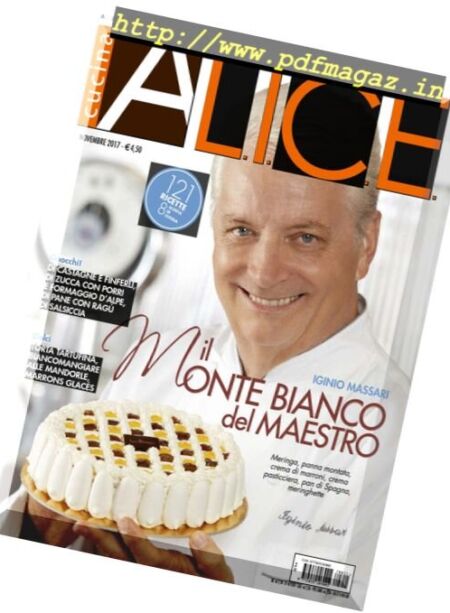 Alice Cucina – Novembre 2017 Cover