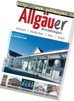 Allgauer Wirtschaftsmagazin – Oktober 2017