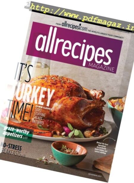 Allrecipes – November 2017 Cover