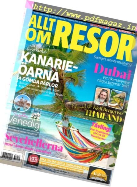 Allt om resor – oktober 2017 Cover