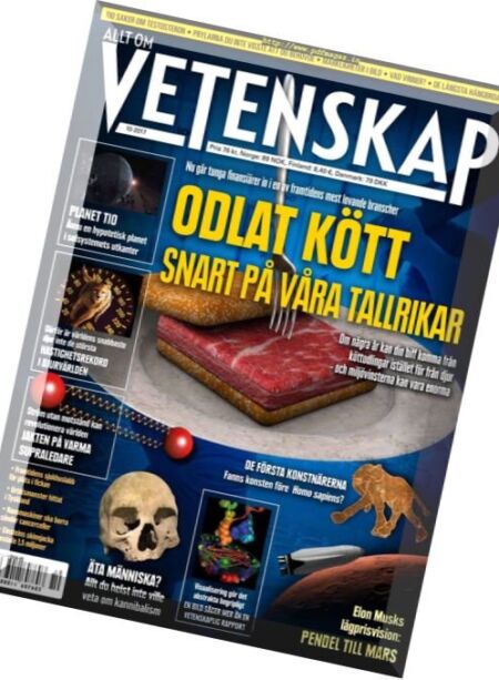 Allt om Vetenskap – Nr.10 2017 Cover