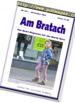 Am Bratach – November 2017