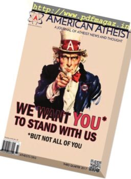 American Atheist – Third Quarter 2017