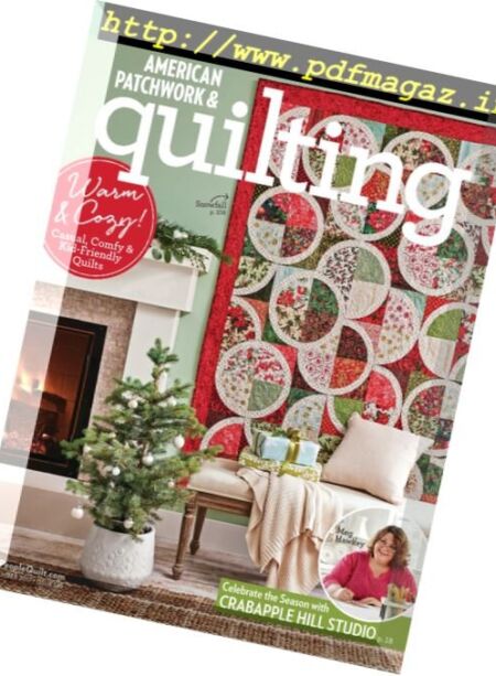 American Patchwork & Quilting – December 2017 Cover
