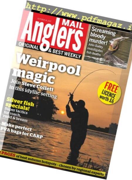 Angler’s Mail – 24 October 2017 Cover