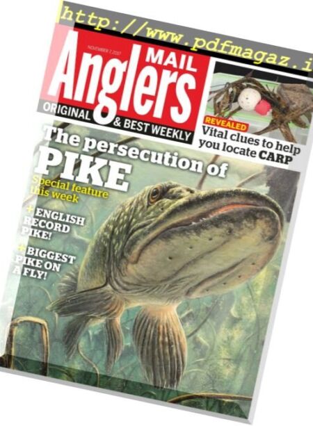 Angler’s Mail – 7 November 2017 Cover