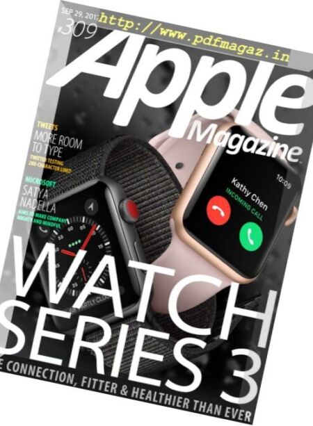 AppleMagazine – 29 September 2017 Cover