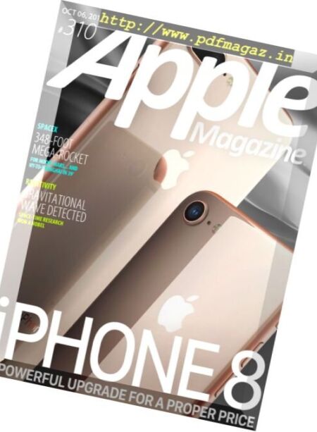 AppleMagazine – 6 October 2017 Cover