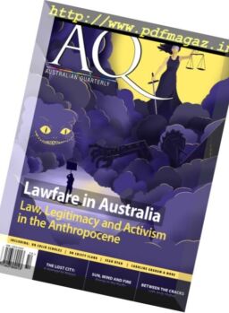 AQ Australian Quarterly – October-December 2017