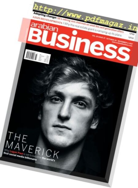 Arabian Business – 29,2October 017 Cover