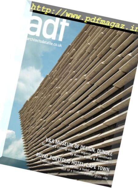 Architects Datafile (ADF) – October 2017 Cover