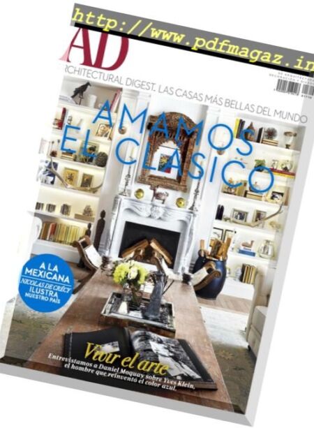Architectural Digest Mexico – noviembre 2017 Cover