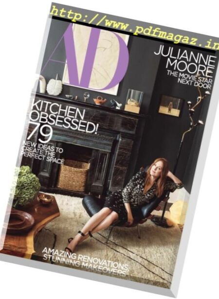 Architectural Digest USA – November 2017 Cover