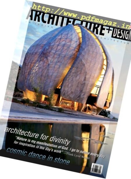 Architecture + Design – November 2017 Cover