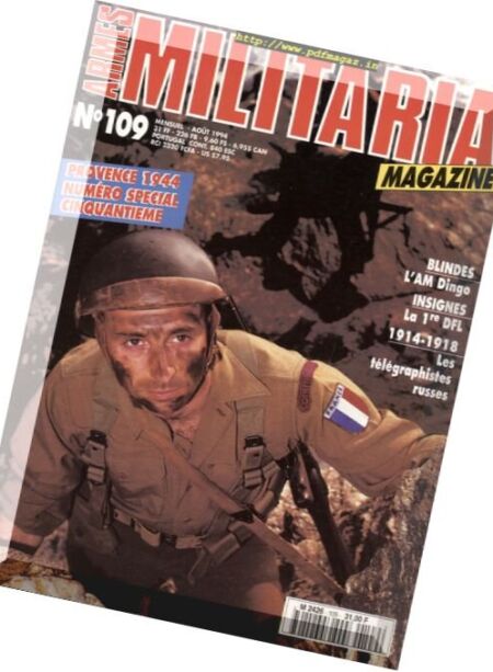 Armes Militaria – Aout 1994 Cover