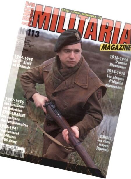 Armes Militaria – Decembre 1994 Cover