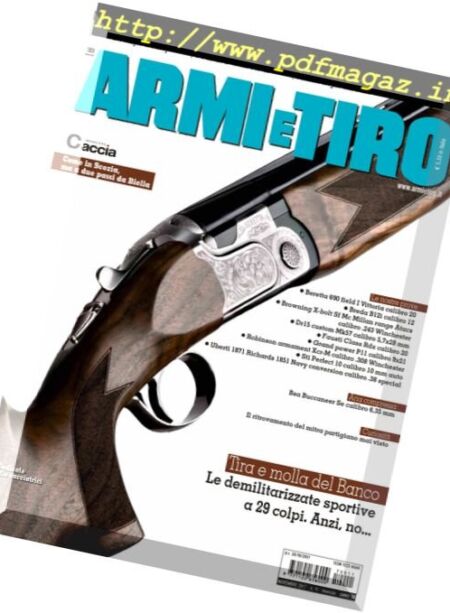 Armi e Tiro – Novembre 2017 Cover