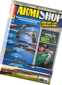 Armi Shop – Novembre 2017