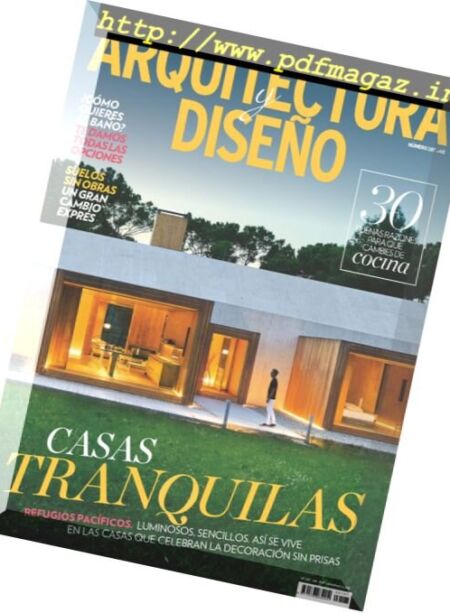 Arquitectura y Diseno – noviembre 2017 Cover