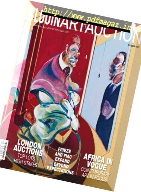 Art+Auction – October 2017 Cover