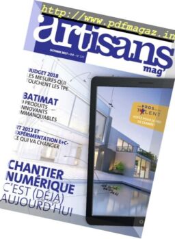 Artisans Mag – Octobre 2017