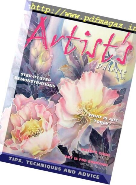 Artist’s Palette – Issue 155, 2017 Cover