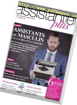 Assistante Plus – Septembre-Octobre 2017