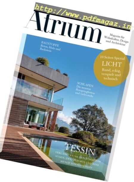 Atrium Germany – November-Dezember 2017 Cover