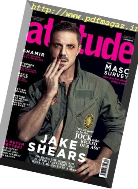 Attitude Magazine – December 2017 Cover