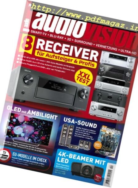 Audiovision – November 2017 Cover