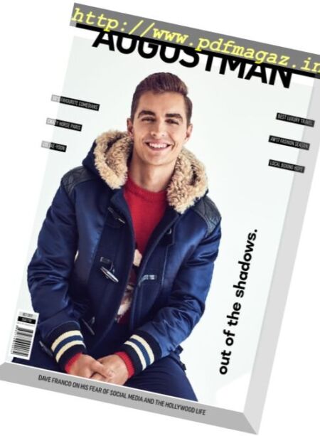 August Man Singapore – October 2017 Cover