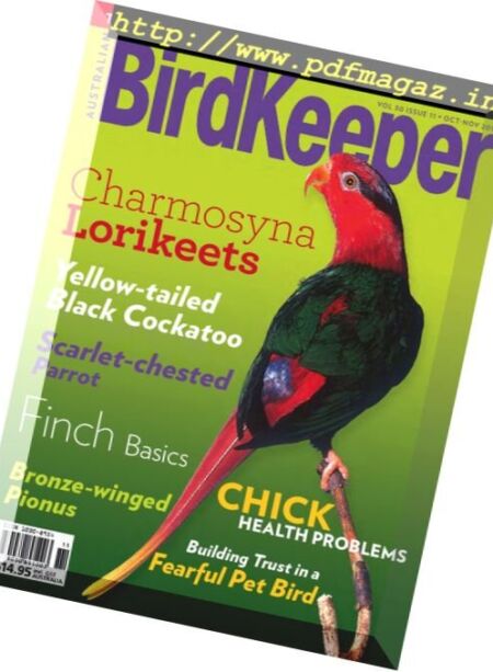 Australian Birdkeeper – October-November 2017 Cover