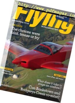 Australian Flying – November-December 2017